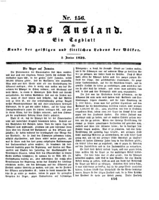 Das Ausland Mittwoch 5. Juni 1839