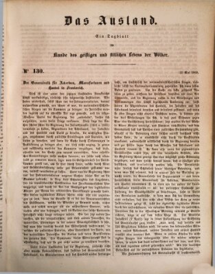 Das Ausland Freitag 31. Mai 1850