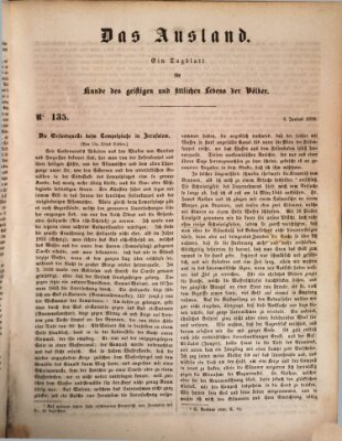 Das Ausland Donnerstag 6. Juni 1850