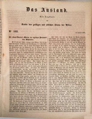 Das Ausland Freitag 14. Juni 1850