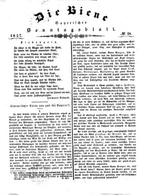 Die Biene Sonntag 30. April 1837
