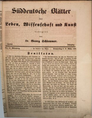 Süddeutsche Blätter für Leben, Wissenschaft und Kunst