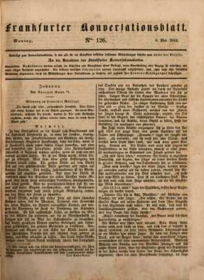 Frankfurter Konversationsblatt (Frankfurter Ober-Post-Amts-Zeitung) Montag 6. Mai 1844