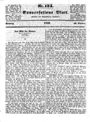Regensburger Conversations-Blatt (Regensburger Tagblatt) Sonntag 16. Oktober 1859