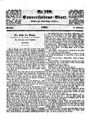 Regensburger Conversations-Blatt (Regensburger Tagblatt) Freitag 5. Oktober 1860