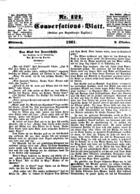 Regensburger Conversations-Blatt (Regensburger Tagblatt) Mittwoch 9. Oktober 1861