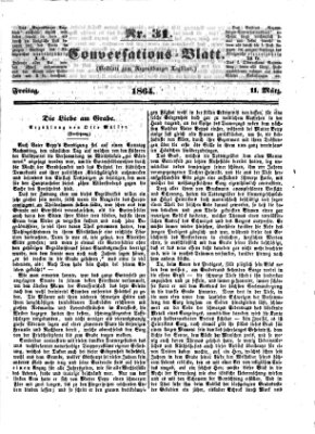 Regensburger Conversations-Blatt (Regensburger Tagblatt) Freitag 11. März 1864