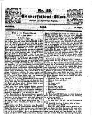 Regensburger Conversations-Blatt (Regensburger Tagblatt) Mittwoch 6. April 1864