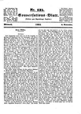 Regensburger Conversations-Blatt (Regensburger Tagblatt) Mittwoch 9. November 1864