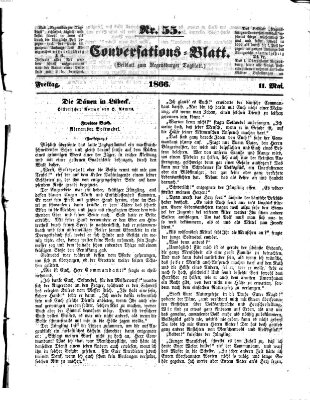 Regensburger Conversations-Blatt (Regensburger Tagblatt) Freitag 11. Mai 1866