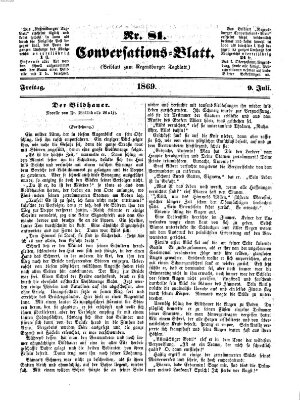 Regensburger Conversations-Blatt (Regensburger Tagblatt) Freitag 9. Juli 1869