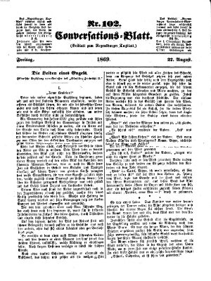 Regensburger Conversations-Blatt (Regensburger Tagblatt) Freitag 27. August 1869