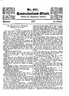 Regensburger Conversations-Blatt (Regensburger Tagblatt) Mittwoch 12. Oktober 1870