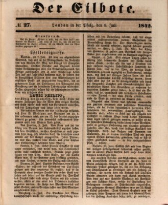 Der Eilbote Mittwoch 6. Juli 1842