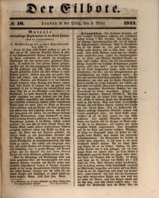 Der Eilbote Samstag 9. März 1844