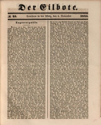 Der Eilbote Samstag 8. November 1845