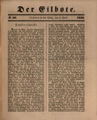 Der Eilbote Samstag 8. April 1848