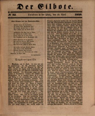 Der Eilbote Mittwoch 19. April 1848