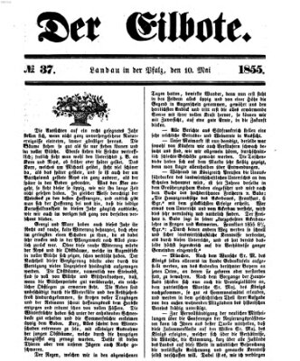 Der Eilbote Donnerstag 10. Mai 1855