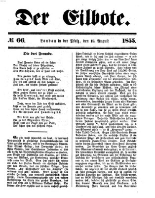 Der Eilbote Samstag 18. August 1855