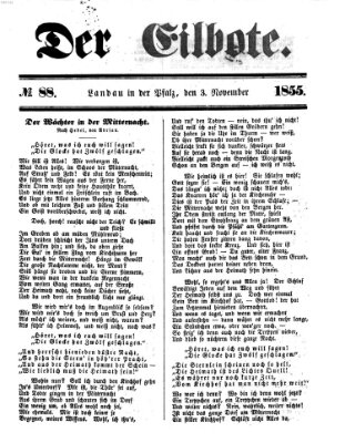 Der Eilbote Samstag 3. November 1855
