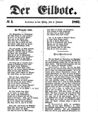 Der Eilbote Donnerstag 3. Januar 1861
