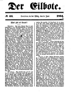 Der Eilbote Donnerstag 9. Juni 1864