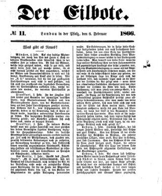 Der Eilbote Donnerstag 8. Februar 1866