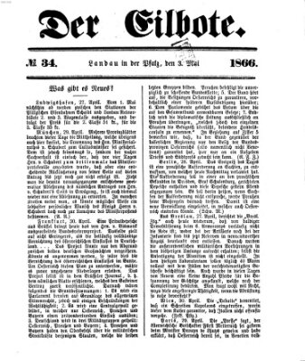 Der Eilbote Donnerstag 3. Mai 1866