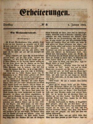 Erheiterungen (Aschaffenburger Zeitung) Dienstag 4. Januar 1848
