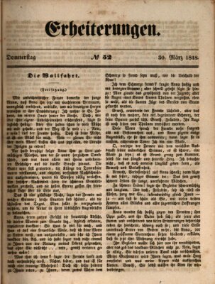 Erheiterungen (Aschaffenburger Zeitung) Donnerstag 30. März 1848