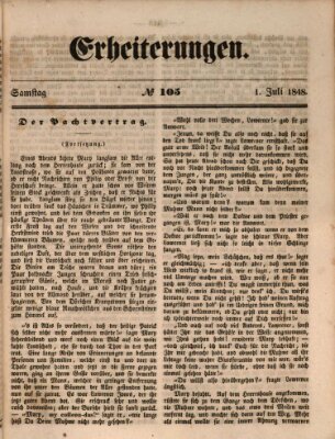 Erheiterungen (Aschaffenburger Zeitung) Samstag 1. Juli 1848