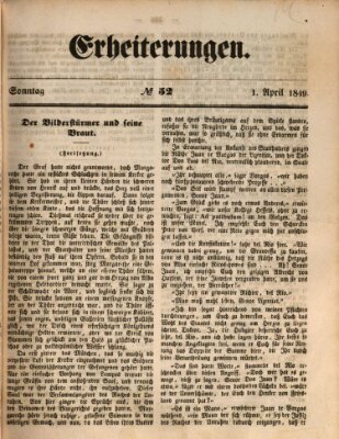 Erheiterungen (Aschaffenburger Zeitung) Sonntag 1. April 1849