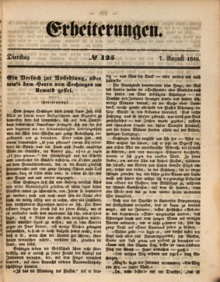 Erheiterungen (Aschaffenburger Zeitung) Dienstag 7. August 1849