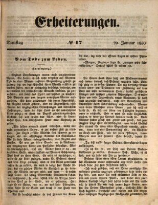 Erheiterungen (Aschaffenburger Zeitung) Dienstag 29. Januar 1850