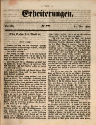 Erheiterungen (Aschaffenburger Zeitung) Dienstag 14. Mai 1850