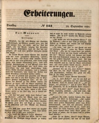 Erheiterungen (Aschaffenburger Zeitung) Dienstag 24. September 1850