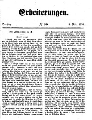 Erheiterungen (Aschaffenburger Zeitung) Samstag 8. März 1851