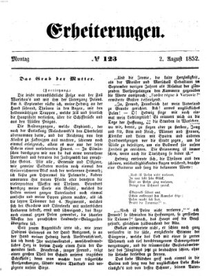 Erheiterungen (Aschaffenburger Zeitung) Montag 2. August 1852