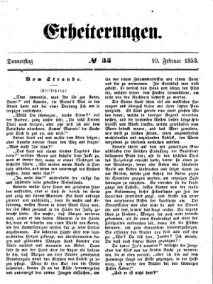 Erheiterungen (Aschaffenburger Zeitung) Donnerstag 10. Februar 1853