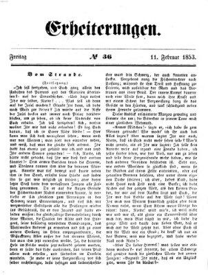 Erheiterungen (Aschaffenburger Zeitung) Freitag 11. Februar 1853