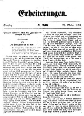 Erheiterungen (Aschaffenburger Zeitung) Samstag 29. Oktober 1853