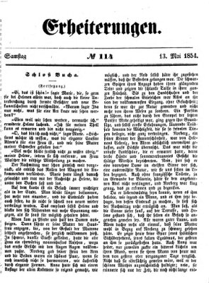 Erheiterungen (Aschaffenburger Zeitung) Samstag 13. Mai 1854