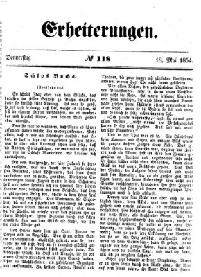 Erheiterungen (Aschaffenburger Zeitung) Donnerstag 18. Mai 1854