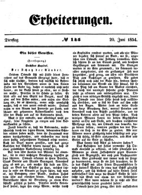 Erheiterungen (Aschaffenburger Zeitung) Dienstag 20. Juni 1854
