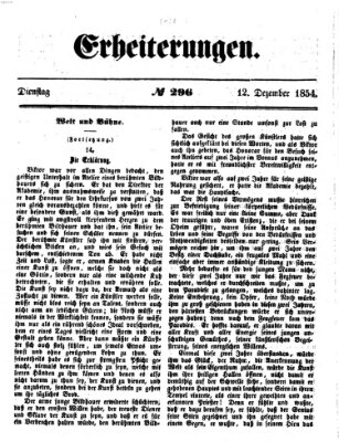 Erheiterungen (Aschaffenburger Zeitung) Dienstag 12. Dezember 1854