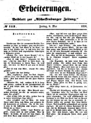 Erheiterungen (Aschaffenburger Zeitung) Freitag 9. Mai 1856