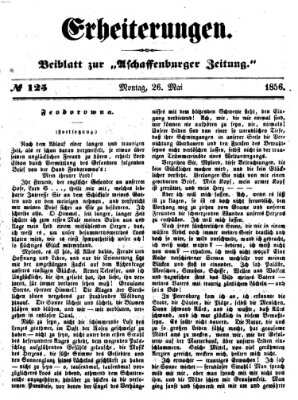 Erheiterungen (Aschaffenburger Zeitung) Montag 26. Mai 1856