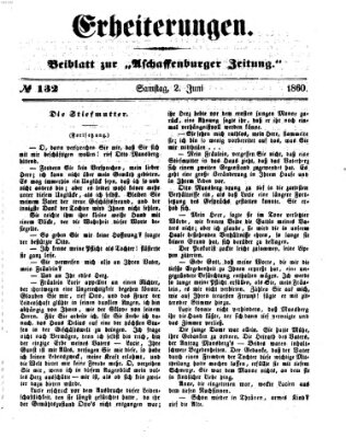 Erheiterungen (Aschaffenburger Zeitung) Samstag 2. Juni 1860
