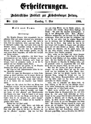 Erheiterungen (Aschaffenburger Zeitung) Samstag 7. Mai 1864